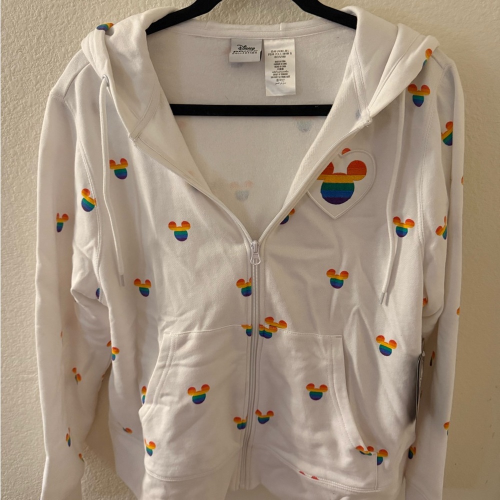 Disney Pride Rainbow Mickey Hoodie